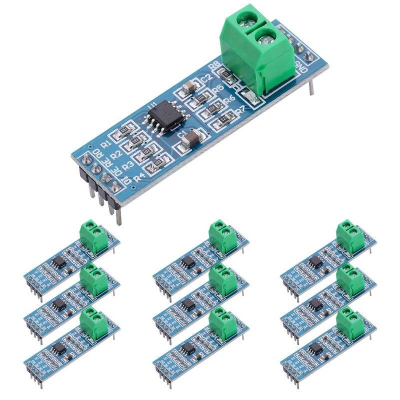 ANMBEST 10PCS MAX485 RS485 Transceiver Module TTL UART Serial to RS-485 Module for Arduino Raspberry Pi Industrial-Control - Image 1